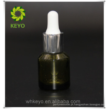 Frascos de vidro de 10 ml mini frasco de óleo frasco de óleo essencial frasco de vidro cosmético